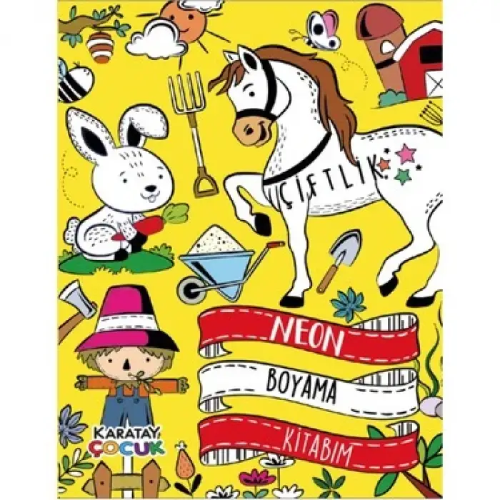 NEON BOYAMA KİTABIM 32 SAYFA