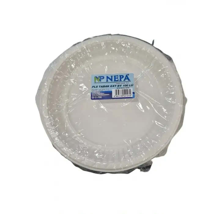 NEPA PLASTİK TABAK EXTRA BÜYÜK BOY 100 LÜ N-4107