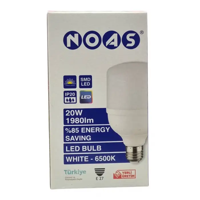 NOAS LED AMPUL TORCH 20 W BEYAZ YL95-2001