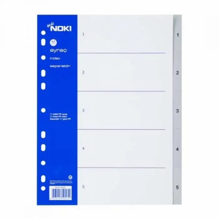 NOKİ SEPERATÖR 1-5 AYRAÇ İNDEX 59205