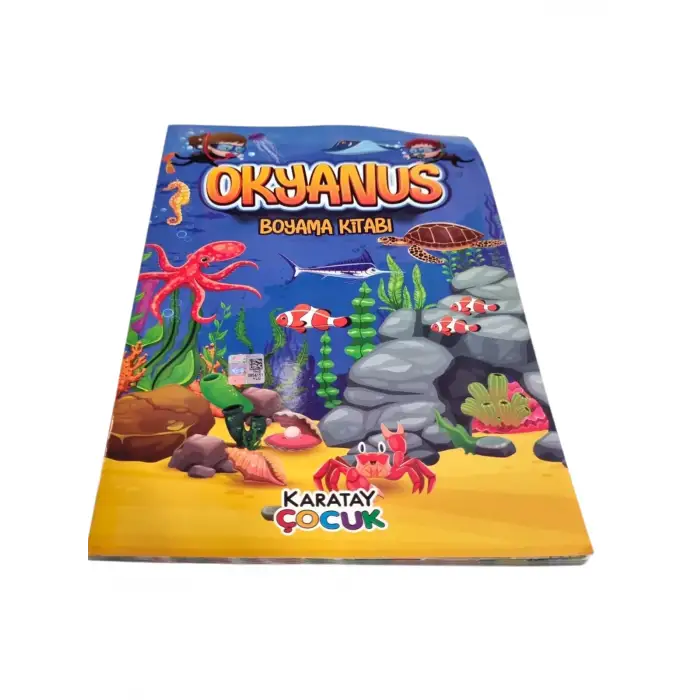 OKYANUS BOYAMA KİTABI 128 SAYFA