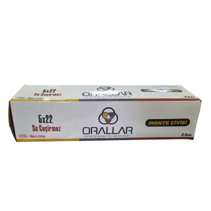 ORALLAR SHİNGLE CAM ÇİVİSİ 5 X22 016820