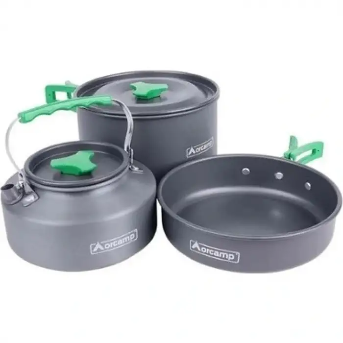 ORCAMP KAMPÇI MUTFAK SETİ 3 LÜ OUT-1150