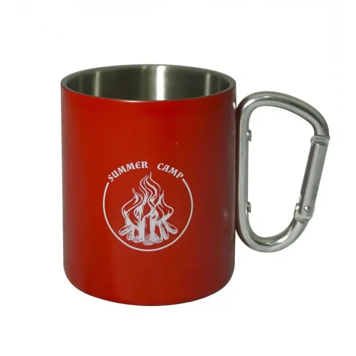 ORCAMP KARABİNA ÇELİK KUPA KIRMIZI 180ML OUT-1850