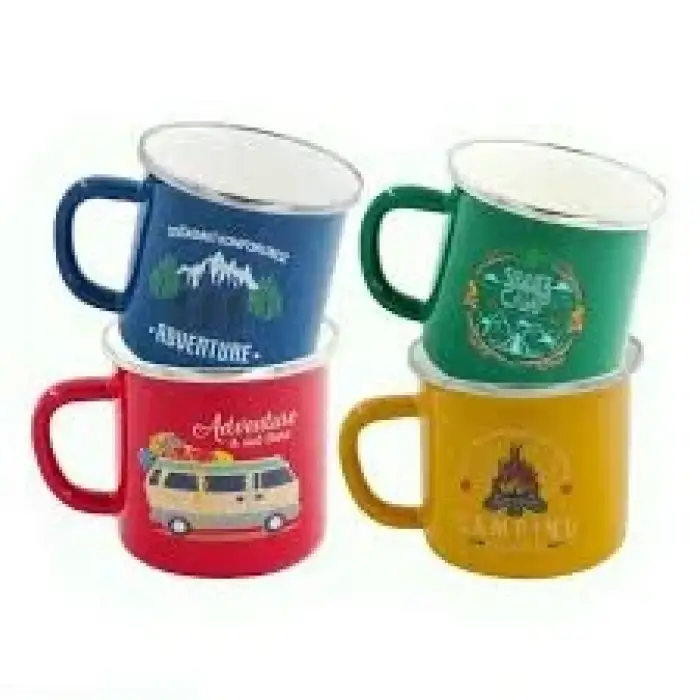 ORCAMP RETRO EMAYE BARDAK KIRMIZI 330 CC OUT-1900