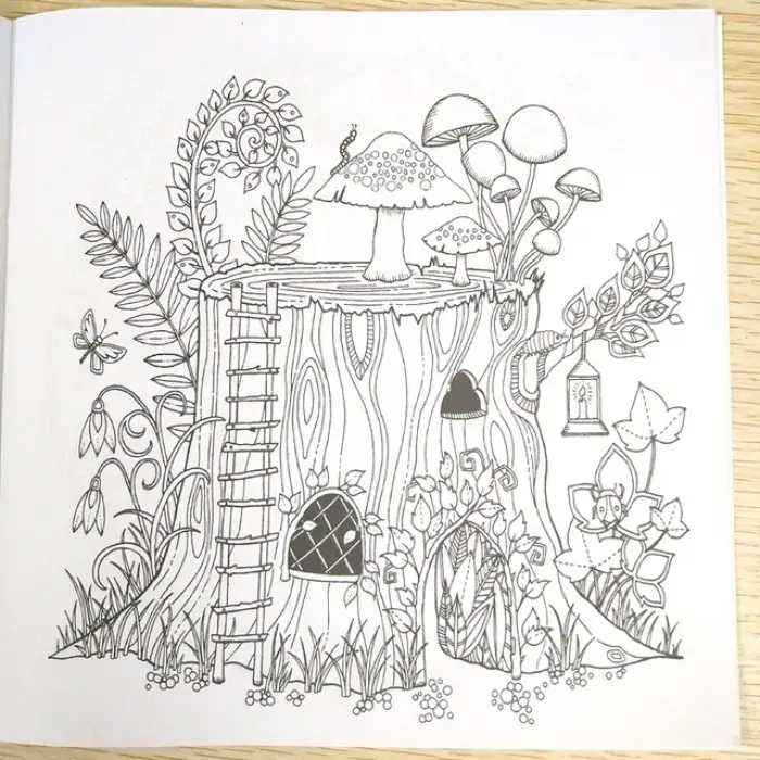 ORMAN BOYAMA KİTABI 128 SAYFA