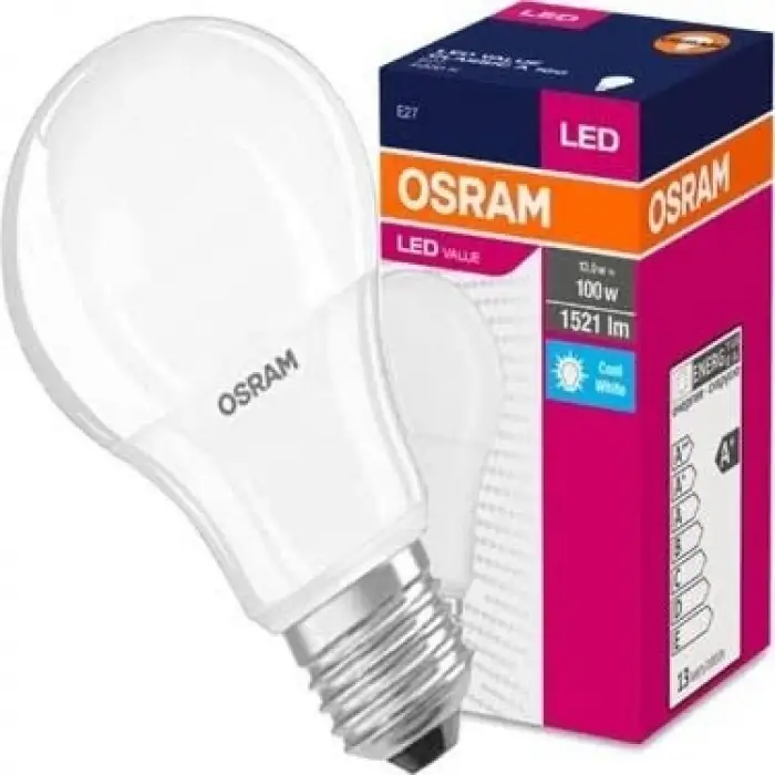 OSRAM VALUE LED AMPUL E27 13W BEYAZ (PK-10 LU)