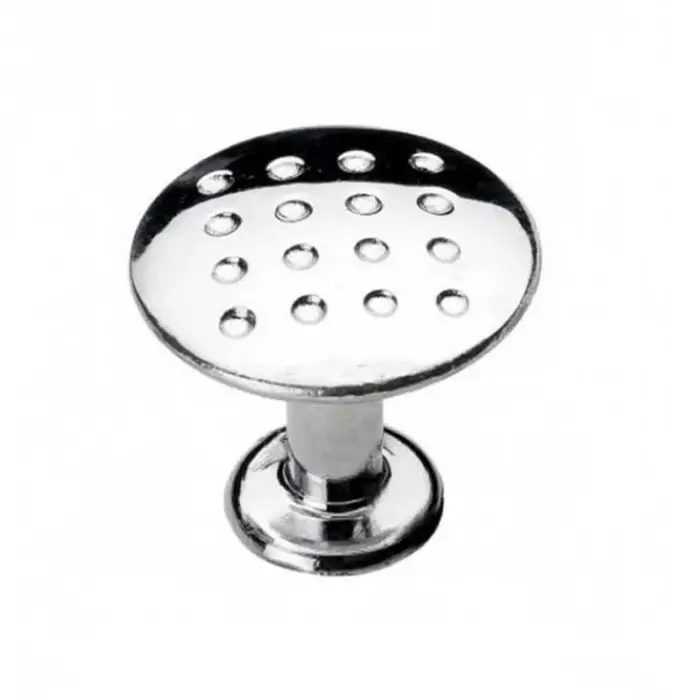 ÖZSAN EKO NOKTALI DÜĞME KROM 1266 (PKT-10 LU)