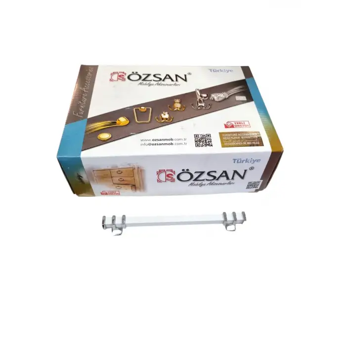 ÖZSAN ŞAHİN KULP KROM-BEYAZ 160 MM 1389