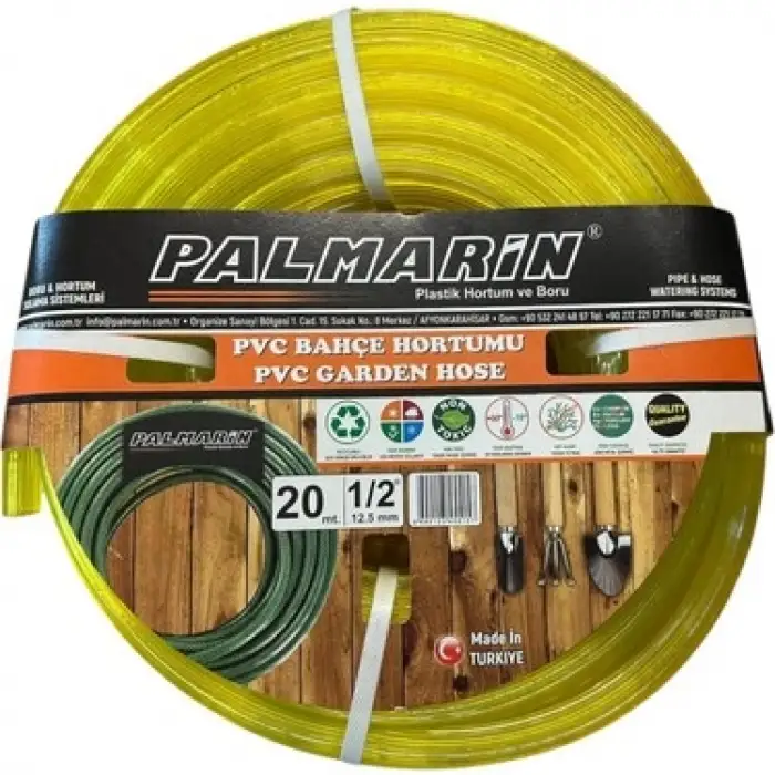 PALMARİN BAHÇE HORTUMU SİLİKON 1/2 20 MT