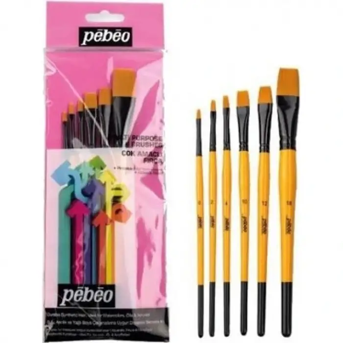 PEBEO FIRÇA SETİ 6 LI SET-3