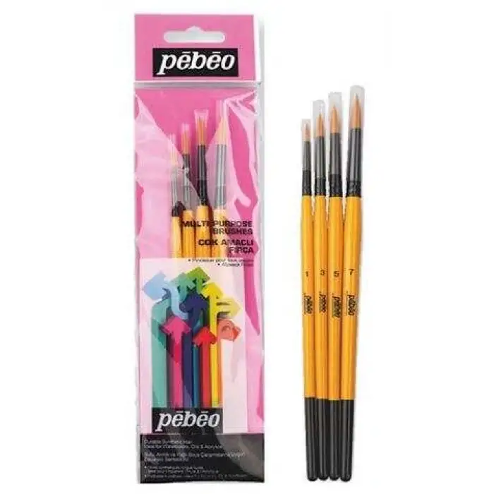 PEBEO SULU BOYA FIRÇA SETİ 4 LÜ SET-1