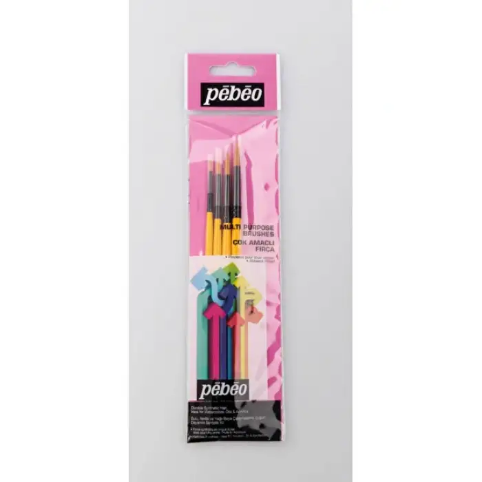 PEBEO SULU BOYA FIRÇA SETİ 4 LÜ SET-2