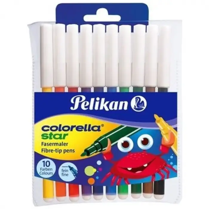PELİKAN COLORELLA KEÇELİ KALEM 12 RENK