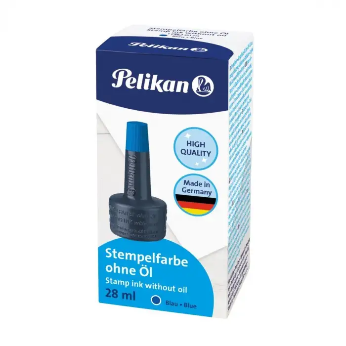 PELİKAN ISTAMPA MÜREKKEBİ 28 ML MAVİ