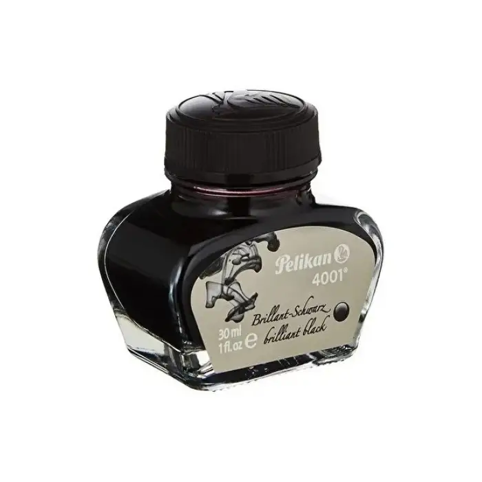 PELİKAN YAZI MÜREKKEBİ SİYAH 30ML 301051(PK-12Lİ)