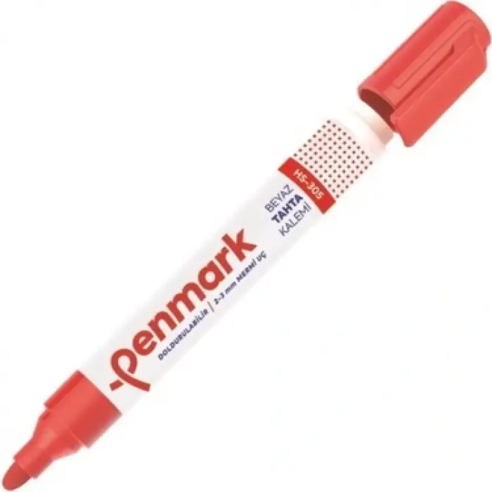PENMARK BEYAZ TAHTA KALEM KIRMIZI 1100-03(PK-12Lİ)