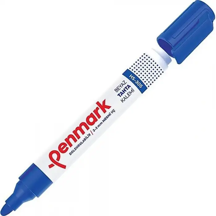 PENMARK BEYAZ TAHTA KALEM MAVİ 1100-02 (PKT-12 Lİ)
