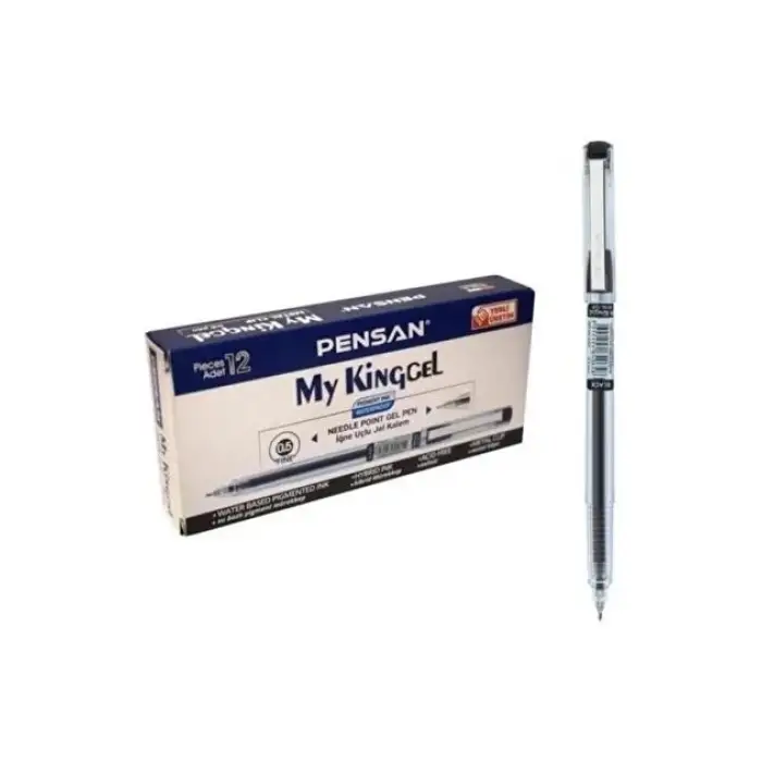 PENSAN MY KİNG JEL KAL.0.5 MM SİYAH 6405(PK-12Lİ)