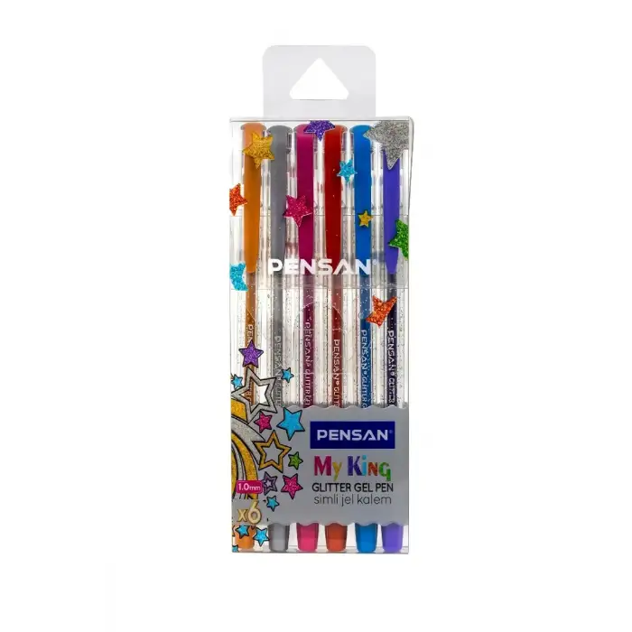 PENSAN MY KİNG JEL KALEM SİMLİ 6402 6 LI