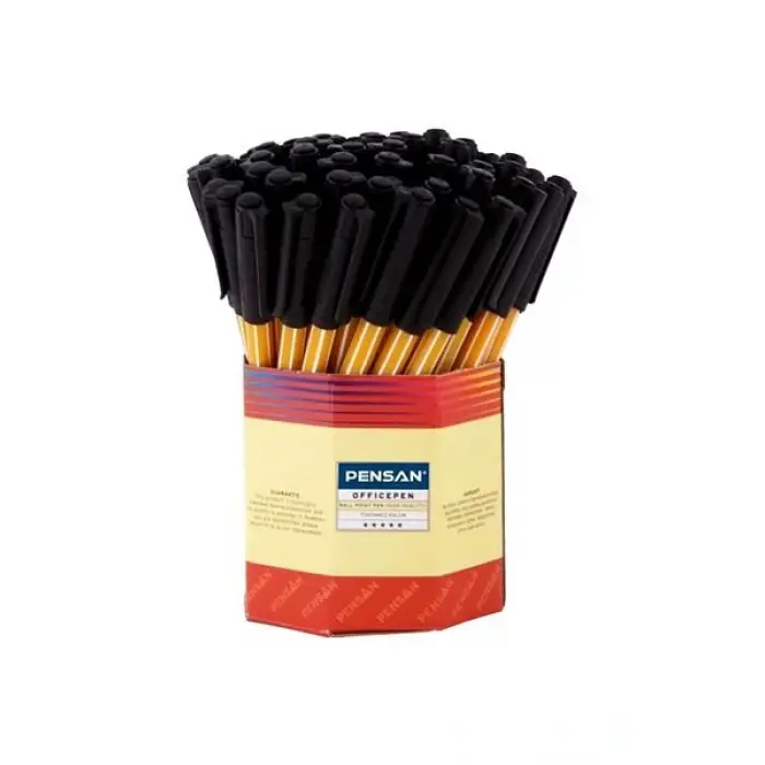 PENSAN TÜKENMEZ KALEM SİYAH 1010 (PKT-60 LI)