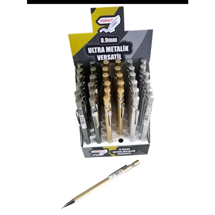 PERFECT VERSATİL KALEM METALİK 0.9MM 7057(PK-36LI)