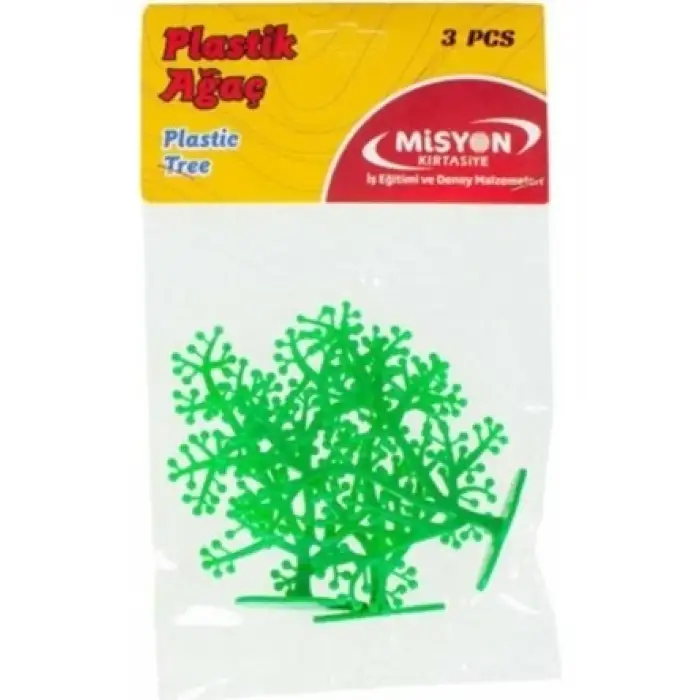 PLASTİK AĞAÇ 3 LÜ AĞAÇ-001
