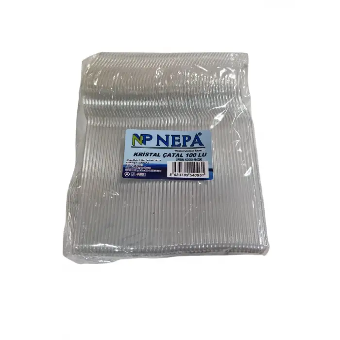 PLASTİK ÇATAL LÜKS 100 LÜ N-4096