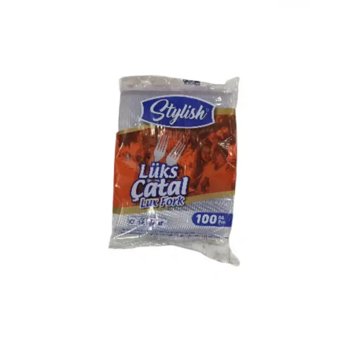 PLASTİK ÇATAL LÜKS 100 LÜ N-4096