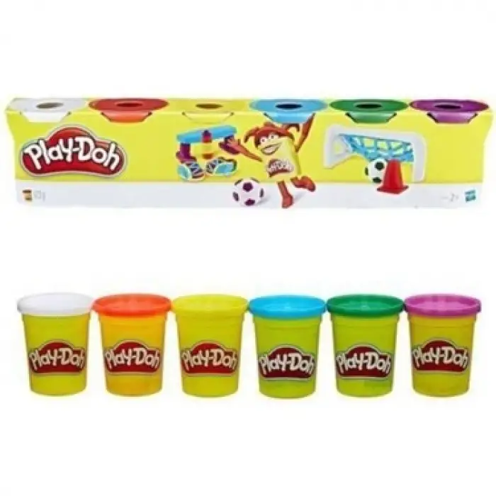 PLAY-DOH OYUN HAMURU 6 LI C3898