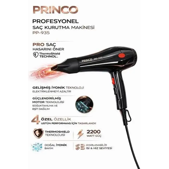 PRINCO FÖN MAKİNESİ PR-935