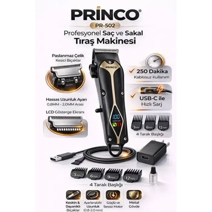 PRINCO TRAŞ MAKİNESİ PR-502