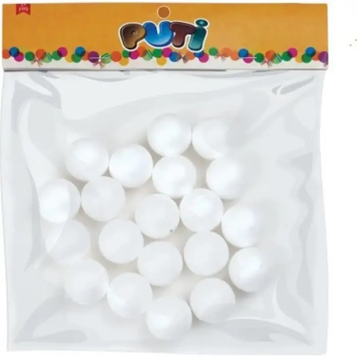 PUTİ KÖPÜK TOP 3 CM 20 Lİ