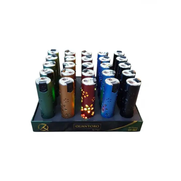 QUANTORO ÇAKMAK JET FLAME QT-267-2     (PKT-25 Lİ)