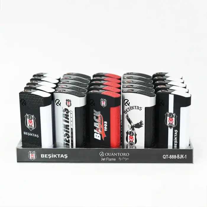 QUANTORO METAL ÇAKMAK BJK QT-888-BJK-1 (PKT-25 Lİ)