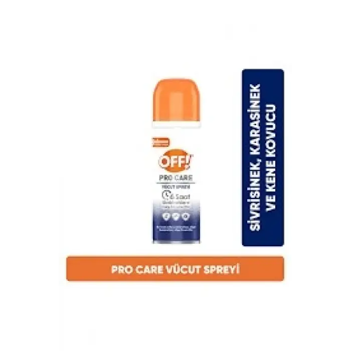 RAİD OFF PRO CARE SİNEKKOVAR SPREY 100 ML (PK-6LI)