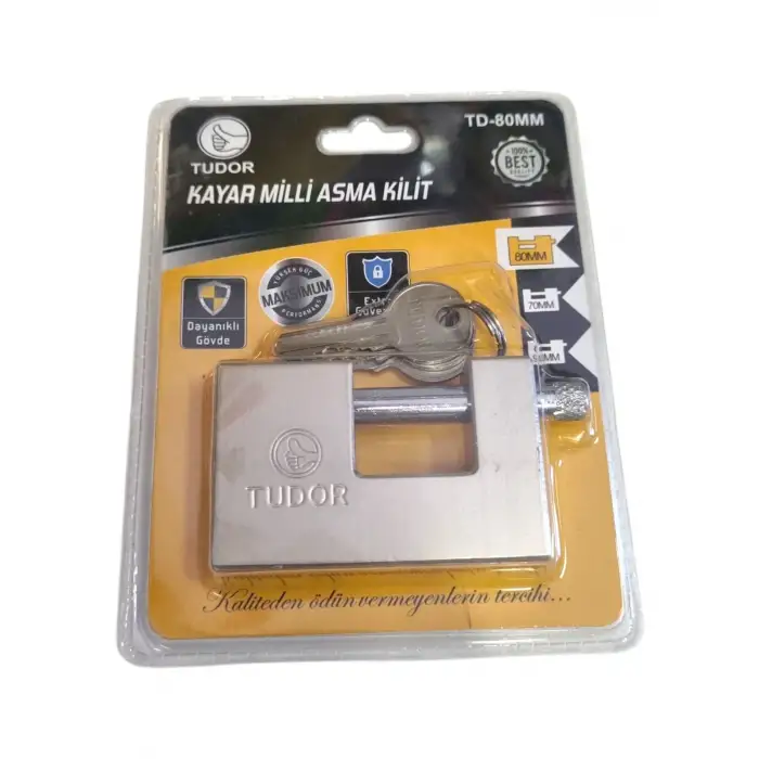 REAL KING YANDAN ASMA KİLİT 80 MM