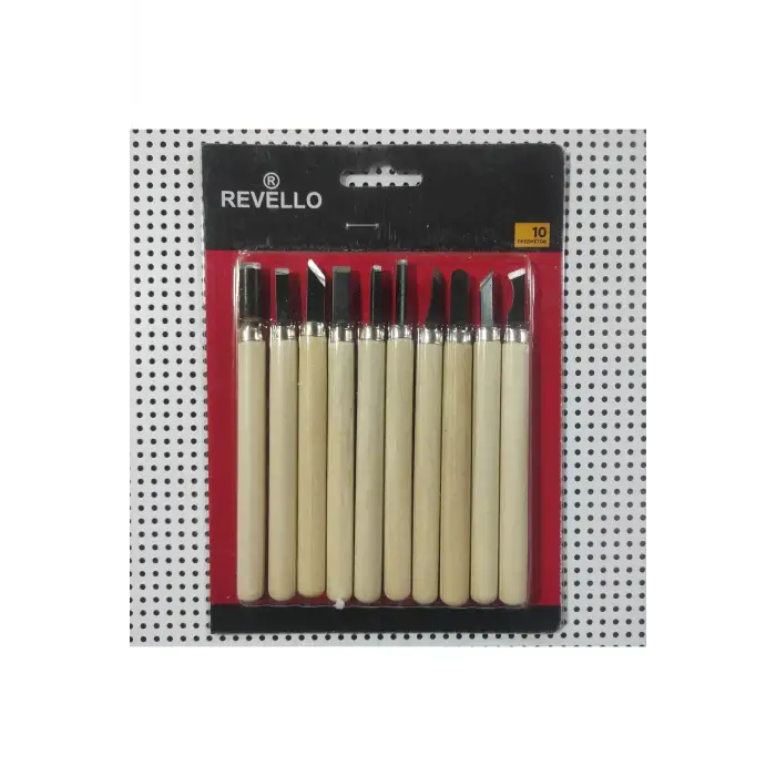 REVELLO AHŞAP OYMA SETİ 10 PARÇA