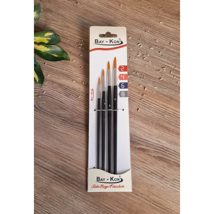 RHİNO SULU BOYA FIRÇA SETİ 2-4-6-8