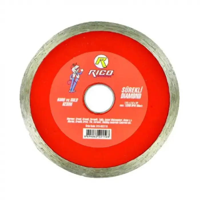 RICO ELMAS TESTERE TURBO 180 MM KK-2114