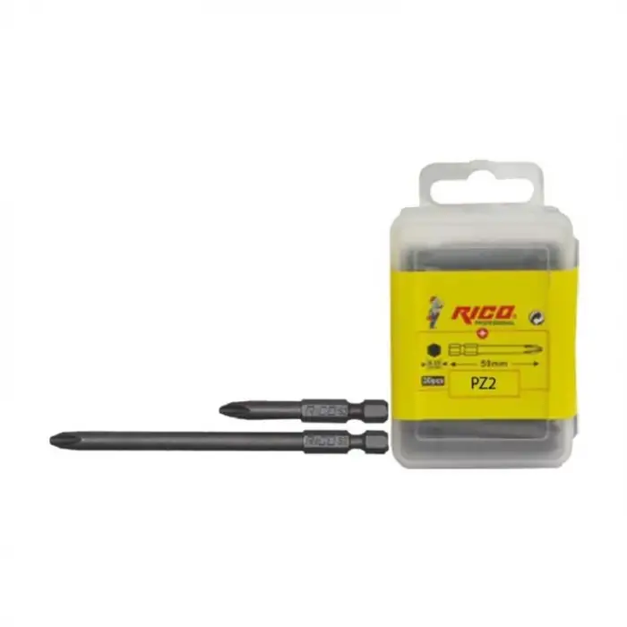 RICO PZ2 BİTS UÇ 50MM KAPLA.005-KK1220 (PKT-30 LU)