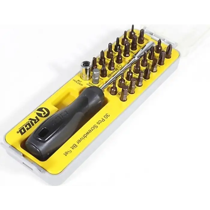 RICO ŞEFFAF BİTS SET DELİKSİZ 30 PARÇA 005-RC2321