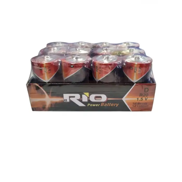 RİO BÜYÜK PİL -D- 2 Lİ (KUTU-2X6 LI)