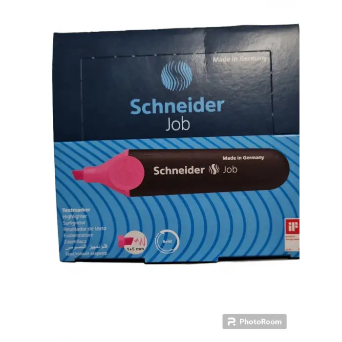 SCHNEİDER FOSFORLU KALEM PEMBE SCF-102 (PKT-10 LU)