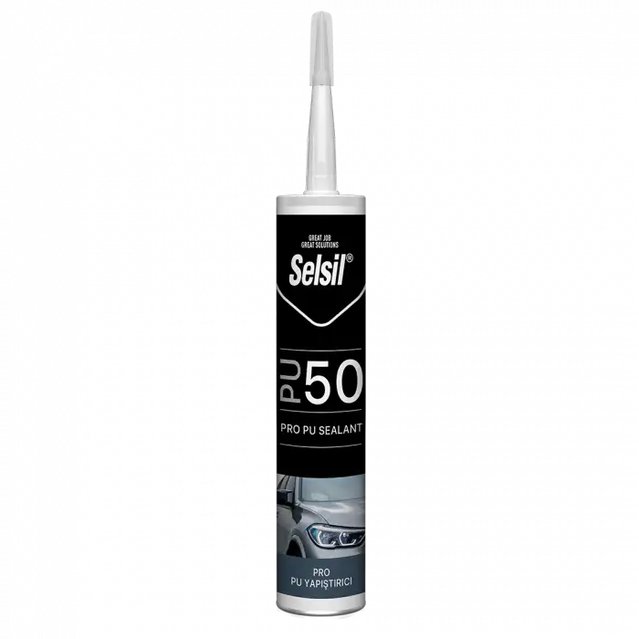 SELSİL 50 SİLİKONİZE MASTİK BEYAZ 280 ML 3601