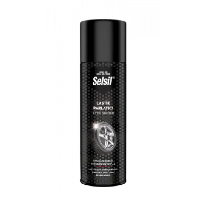 SELSİL LASTİK PARLATMA SPREYİ 500 ML TAS-018