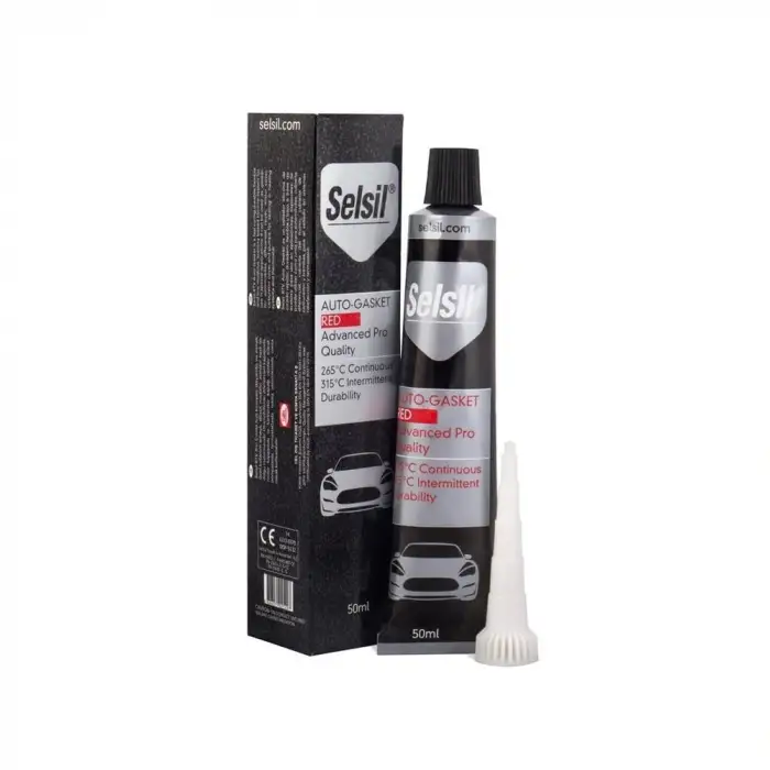 SELSİL RTV SIVI CONTA KIRMIZI 50 ML 2549