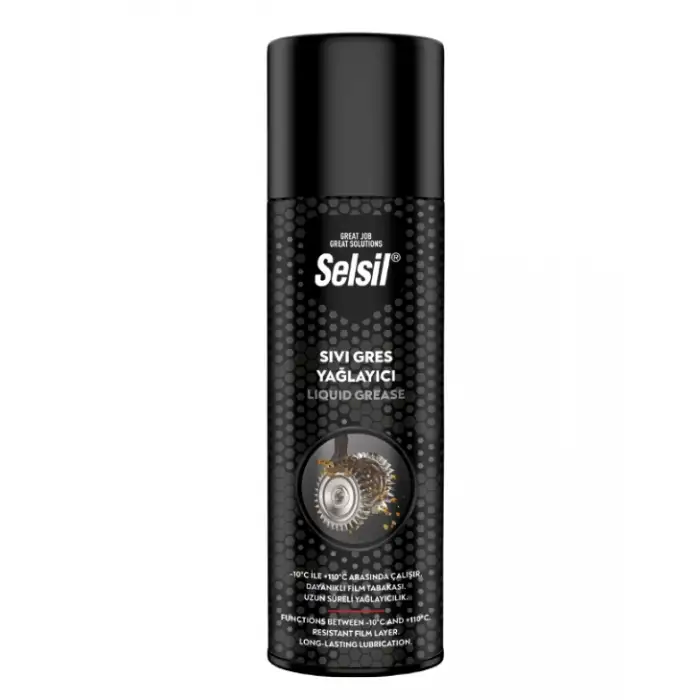 SELSİL SIVI GRES YAĞLAYICI 500 ML TAS-006