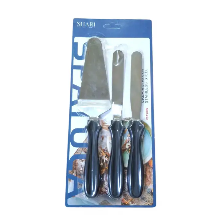 SHARI PASTA SPATULA SETİ 3 LÜ SHR-202