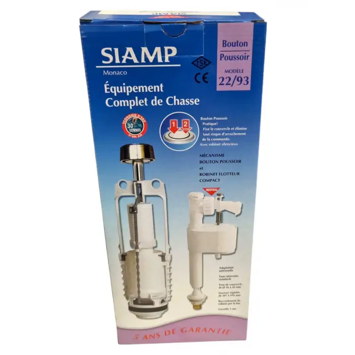 SIAMP ÇİFT BASMALI REZERVUAR İÇ TAKIM